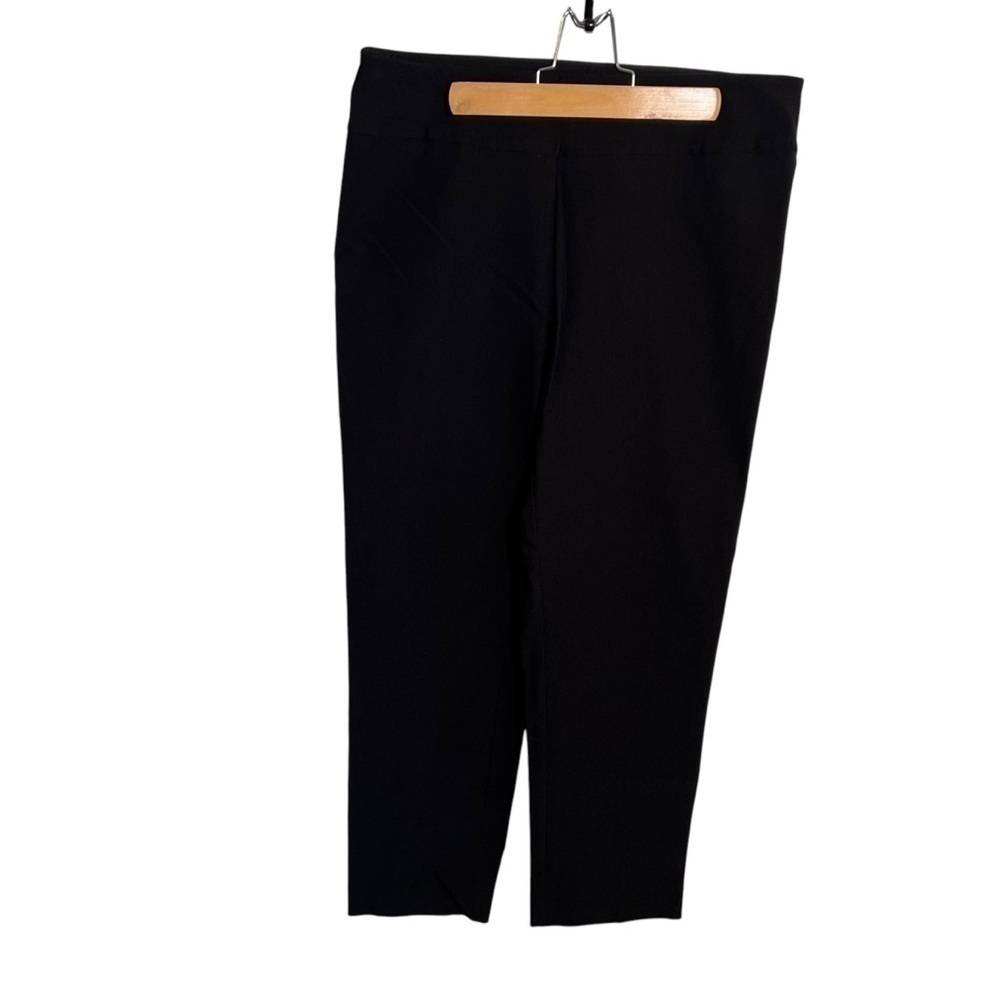 Mack + Liam Women's Size 12 Pull On Black Pant Ankle Length Slim Leg 65609ITJ